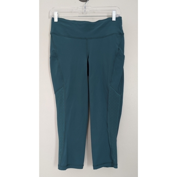 Lululemon Ready to Race Crop 21" Inseam in Deep Cove Size 8 - Picture 6 of 11